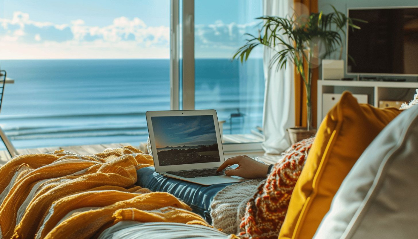 Descubre los beneficios de alquilar un apartamento equipado para teletrabajo cerca del mar